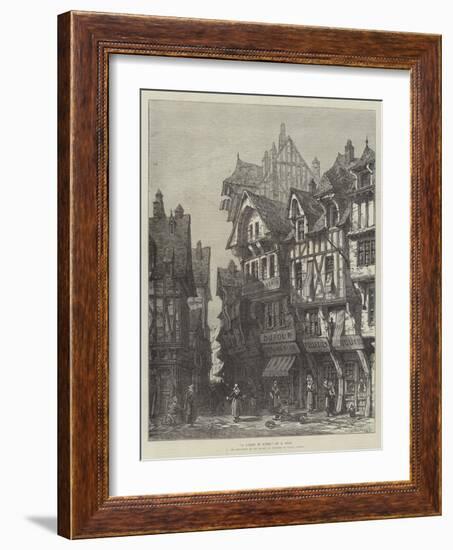 A Street in Rouen-Samuel Read-Framed Giclee Print