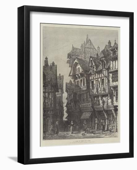 A Street in Rouen-Samuel Read-Framed Giclee Print