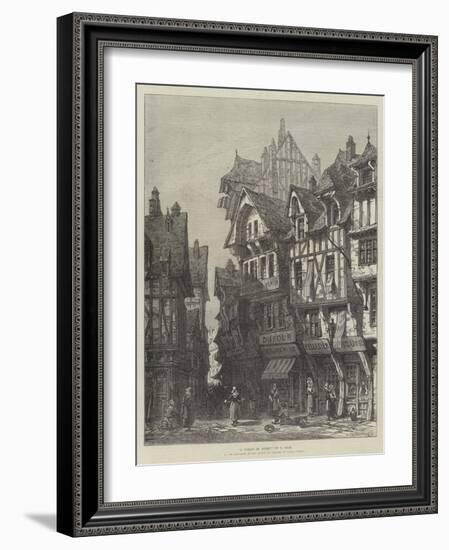 A Street in Rouen-Samuel Read-Framed Giclee Print