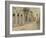 A Street in Spain (Watercolour over Graphite with Touches of Bodycolour)-John Singer Sargent-Framed Giclee Print