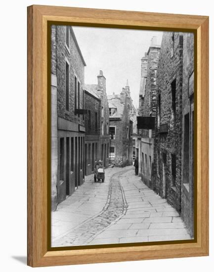 A Street in Stromness, Orkney, Scotland, 1924-1926-Thomas Kent-Framed Premier Image Canvas