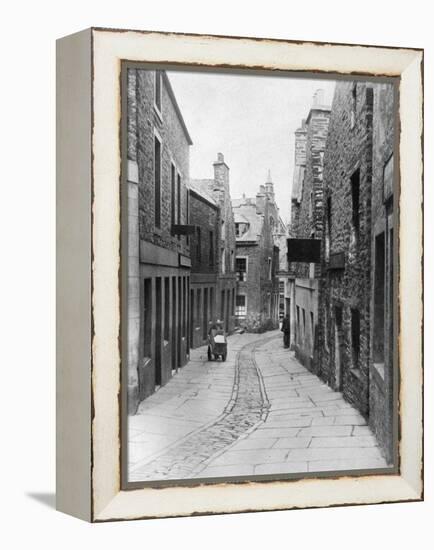 A Street in Stromness, Orkney, Scotland, 1924-1926-Thomas Kent-Framed Premier Image Canvas