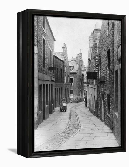 A Street in Stromness, Orkney, Scotland, 1924-1926-Thomas Kent-Framed Premier Image Canvas