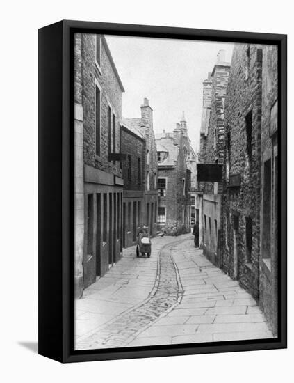 A Street in Stromness, Orkney, Scotland, 1924-1926-Thomas Kent-Framed Premier Image Canvas