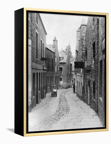 A Street in Stromness, Orkney, Scotland, 1924-1926-Thomas Kent-Framed Premier Image Canvas