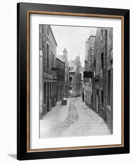 A Street in Stromness, Orkney, Scotland, 1924-1926-Thomas Kent-Framed Giclee Print