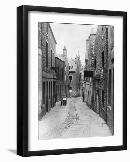 A Street in Stromness, Orkney, Scotland, 1924-1926-Thomas Kent-Framed Giclee Print