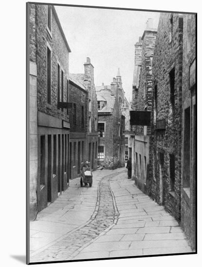 A Street in Stromness, Orkney, Scotland, 1924-1926-Thomas Kent-Mounted Giclee Print