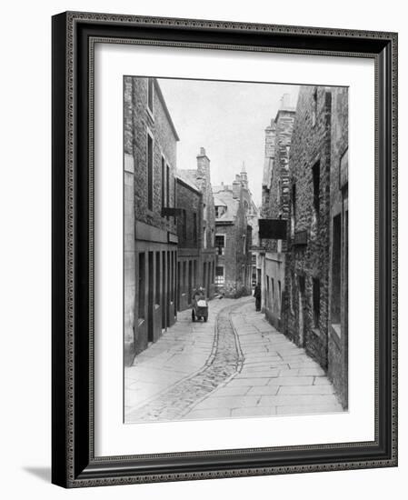A Street in Stromness, Orkney, Scotland, 1924-1926-Thomas Kent-Framed Giclee Print