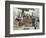 A Street Magician Near the Place De La Bastille Paris-null-Framed Giclee Print