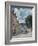 A Street, Possibly in Port-Marly, 1876-Alfred Sisley-Framed Giclee Print