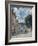 A Street, Possibly in Port-Marly, 1876-Alfred Sisley-Framed Giclee Print