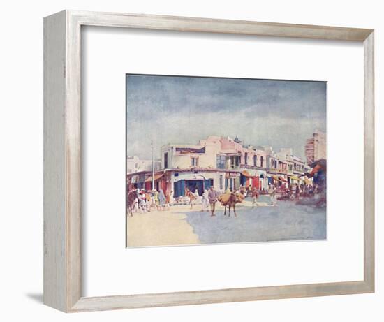 'A Street Scene', 1903-Mortimer L Menpes-Framed Giclee Print