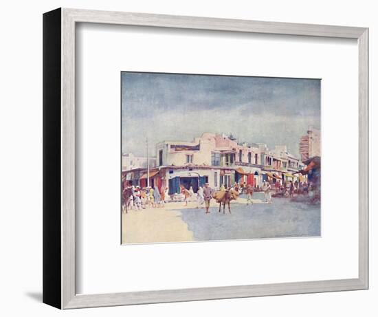 'A Street Scene', 1903-Mortimer L Menpes-Framed Giclee Print