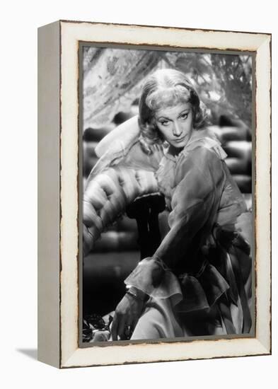 A STREETCAR NAMED DESIRE, 1951 directed by ELIA KAZAN with Vivien Leigh (b/w photo)-null-Framed Stretched Canvas