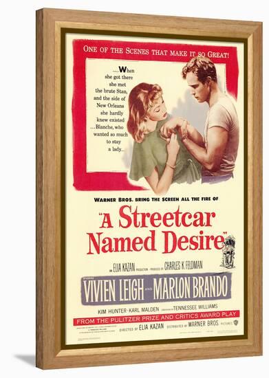 A Streetcar Named Desire, 1951-null-Framed Stretched Canvas