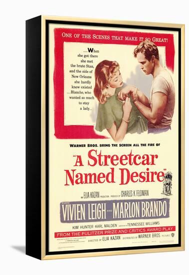 A Streetcar Named Desire, 1951-null-Framed Stretched Canvas