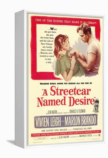 A Streetcar Named Desire, 1951-null-Framed Stretched Canvas