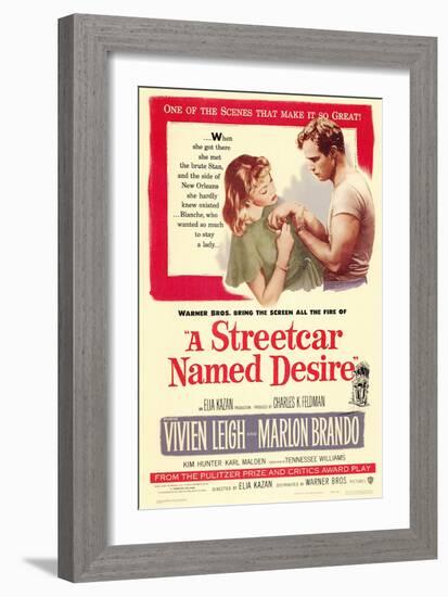 A Streetcar Named Desire, 1951-null-Framed Art Print