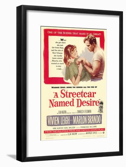 A Streetcar Named Desire, 1951-null-Framed Art Print