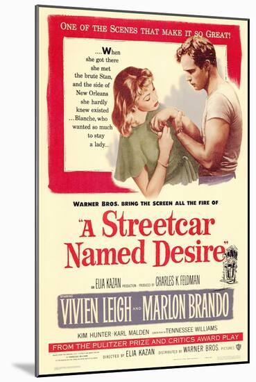 A Streetcar Named Desire, 1951-null-Mounted Art Print