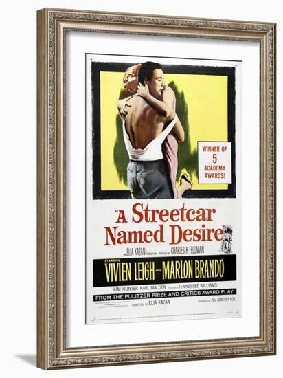 A Streetcar Named Desire, 1951-null-Framed Art Print