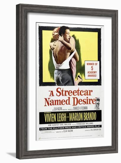 A Streetcar Named Desire, 1951-null-Framed Art Print