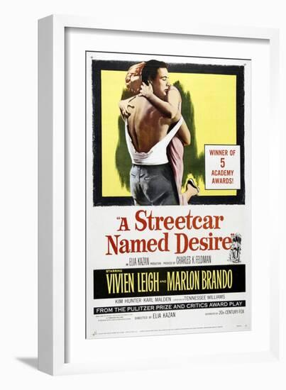 A Streetcar Named Desire, 1951-null-Framed Art Print