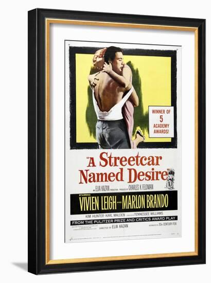 A Streetcar Named Desire, 1951-null-Framed Art Print