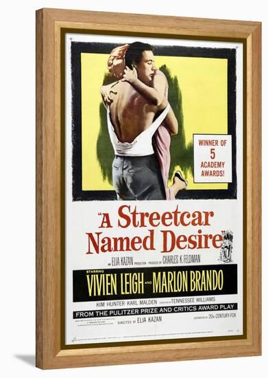 A Streetcar Named Desire, 1951-null-Framed Stretched Canvas