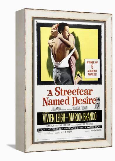 A Streetcar Named Desire, 1951-null-Framed Stretched Canvas