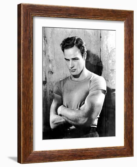 A Streetcar Named Desire, Marlon Brando, 1951, Arms Folded-null-Framed Photo