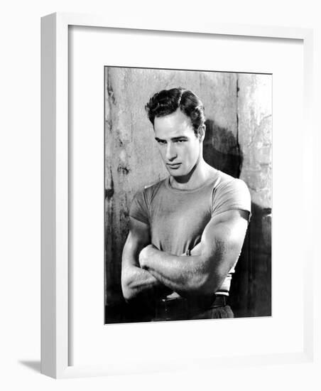 A Streetcar Named Desire, Marlon Brando, 1951, Arms Folded-null-Framed Photo