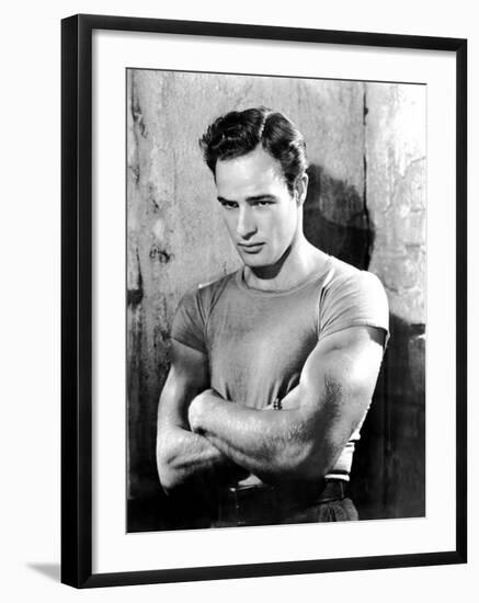 A Streetcar Named Desire, Marlon Brando, 1951, Arms Folded-null-Framed Photo