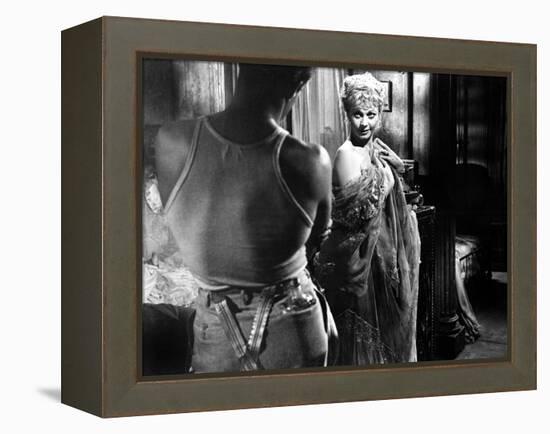 A Streetcar Named Desire, Marlon Brando, Vivien Leigh, 1951-null-Framed Stretched Canvas