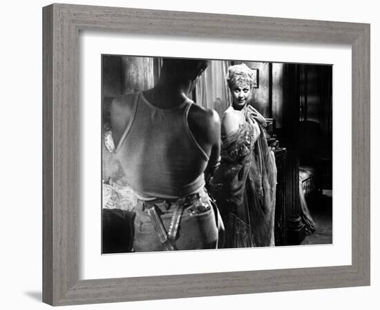 A Streetcar Named Desire, Marlon Brando, Vivien Leigh, 1951-null-Framed Photo