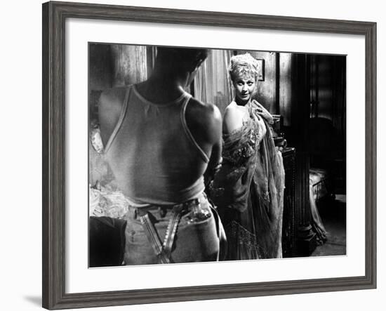 A Streetcar Named Desire, Marlon Brando, Vivien Leigh, 1951-null-Framed Photo