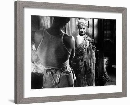 A Streetcar Named Desire, Marlon Brando, Vivien Leigh, 1951-null-Framed Photo