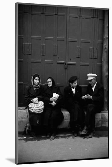A streetscene in Tbilisi, Georgia.-Erich Lessing-Mounted Photographic Print