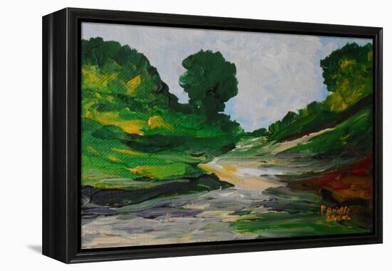A Stroll in Ennery, 2016-Patricia Brintle-Framed Premier Image Canvas