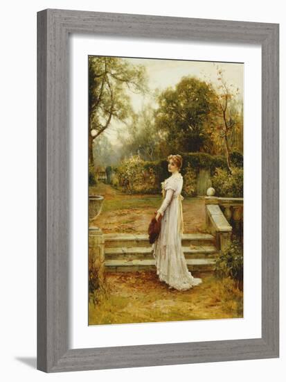 A Stroll in the Garden-Ernest Walbourn-Framed Giclee Print