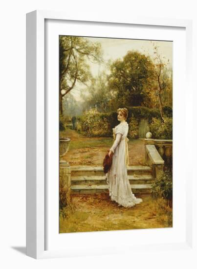 A Stroll in the Garden-Ernest Walbourn-Framed Giclee Print