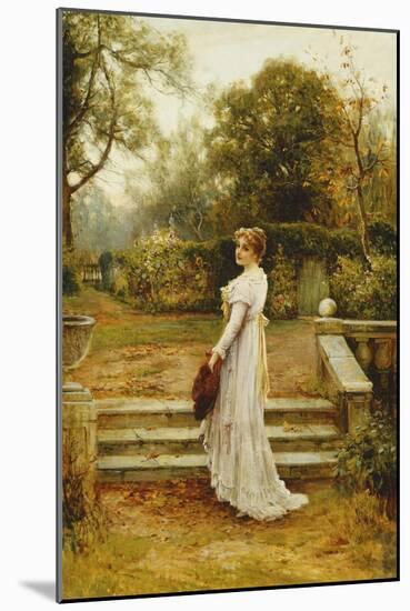 A Stroll in the Garden-Ernest Walbourn-Mounted Giclee Print