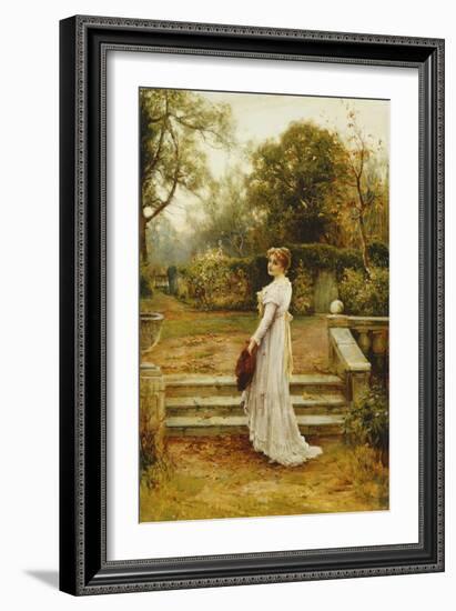 A Stroll in the Garden-Ernest Walbourn-Framed Giclee Print