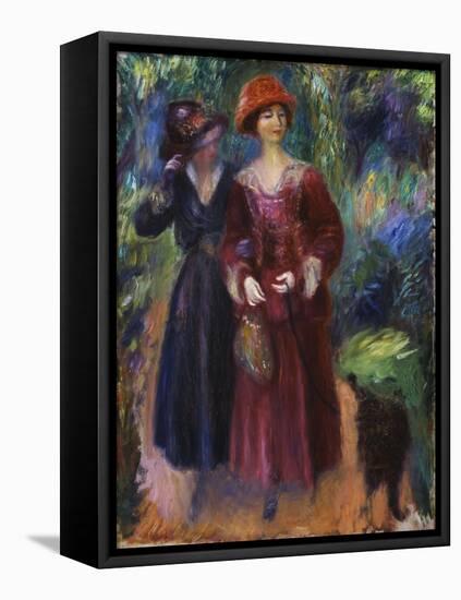 A Stroll in the Park, 1915-1918-William James Glackens-Framed Premier Image Canvas