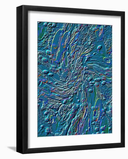 A Stroll On The Moon-Ruth Palmer 3-Framed Art Print