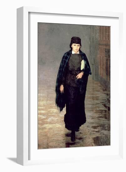 A Student, 1883-Nikolai Aleksandrovich Yaroshenko-Framed Giclee Print