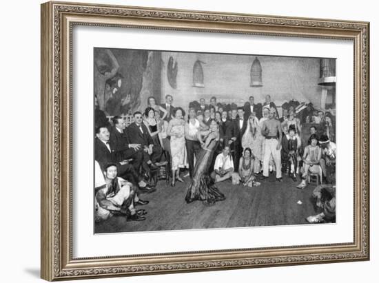 A Students Ball, Paris, 1931-Ernest Flammarion-Framed Giclee Print