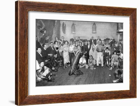 A Students Ball, Paris, 1931-Ernest Flammarion-Framed Giclee Print