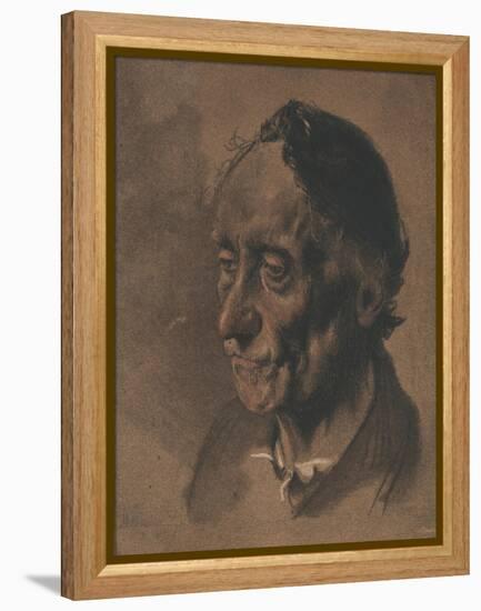 'A Study', c1900-Adolph Menzel-Framed Premier Image Canvas